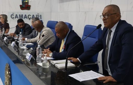 Segurança pública e infraestrutura pautam sessão ordinária da Câmara de Camaçari