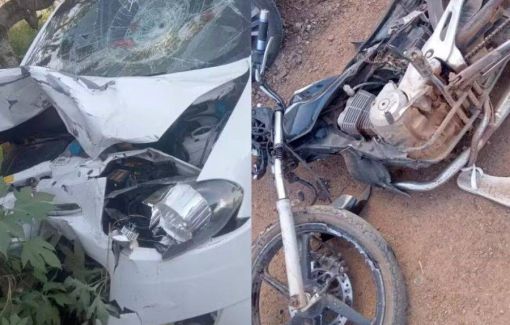 Jovem morre após batida entre moto e carro no interior da Bahia