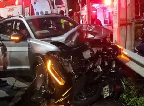 Motorista embriagado mata motociclista e passageira em Lauro de Freitas