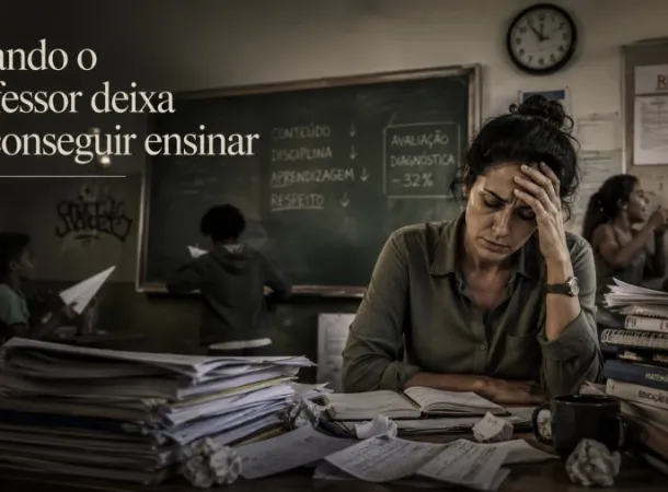  O direito à educação também é violado quando o professor deixa de conseguir ensinar