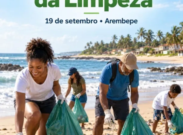  Arembepe realiza mobilização pelo Dia Mundial da Limpeza neste sábado (19)
