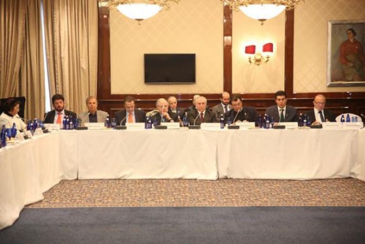 O vice-presidente, Michel Temer, reúne-se com ministros e empresários em Moscouromerio_cunha_divulgacao_vicepresidencia.jpg