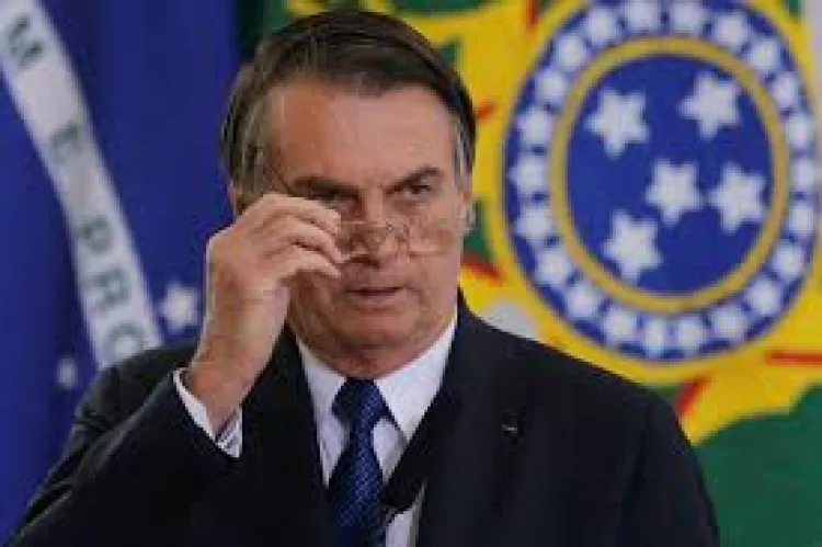 
Presidente Jair Bolsonaro discursa durante cerimônia em Brasília 11/04/2019 REUTERS/Adriano Machado