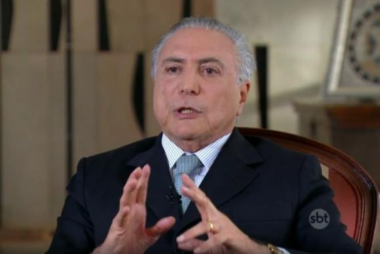 
Michel Temer (Reprodução de TV)