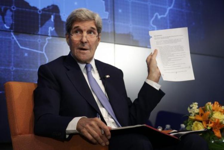 O secretário de Estado,  John Kerry, é o primeiro chefe da diplomacia norte-americana a visitar Cuba em 70 anos Andrew Gombert/Lusa