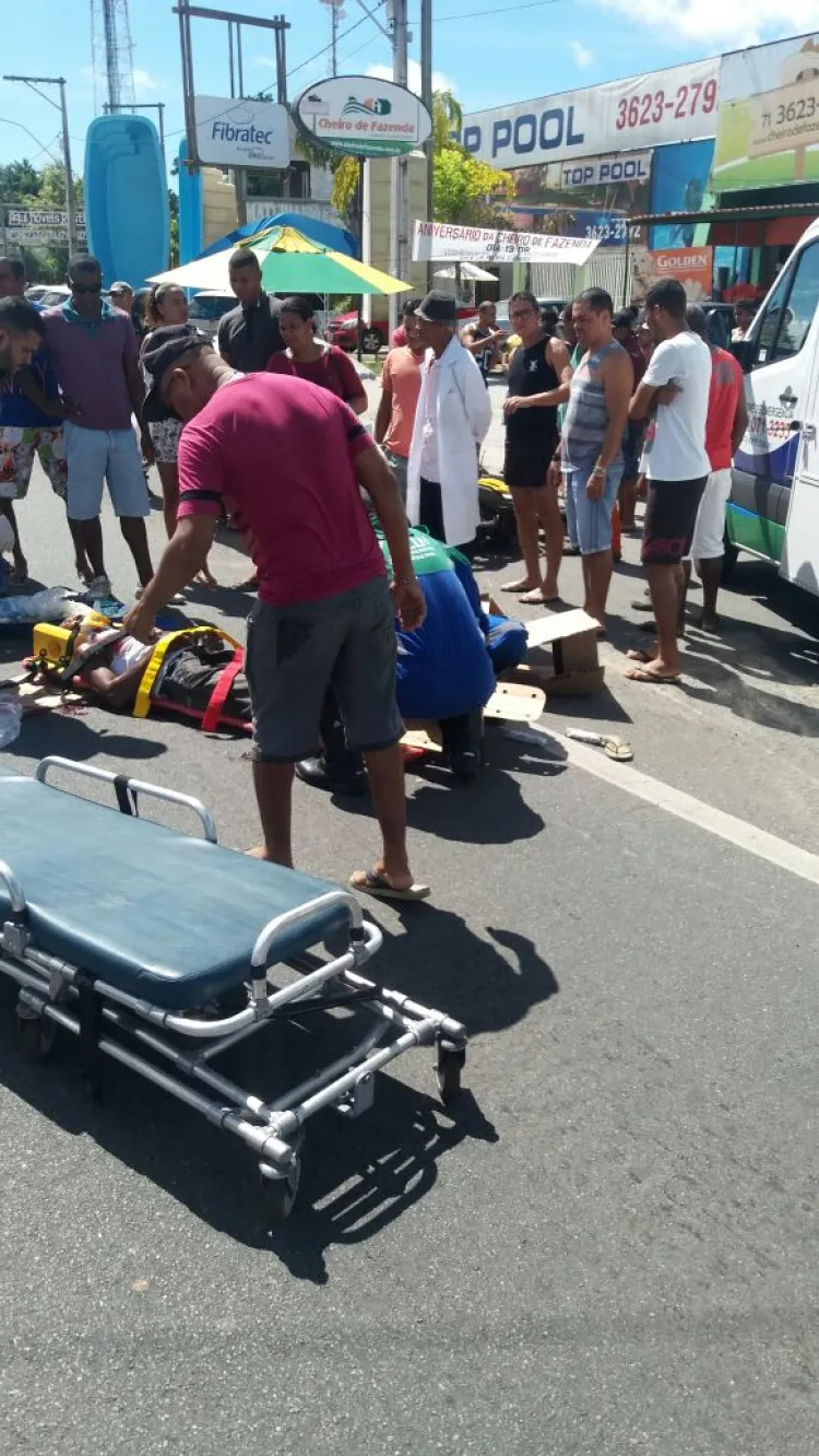 Foto: Portal Abrantes (Equipe da CLN no local do acidente